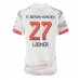 Bayern Munich Konrad Laimer #27 Borta matchtröja Dam 2025-26 Kortärmad Billigt